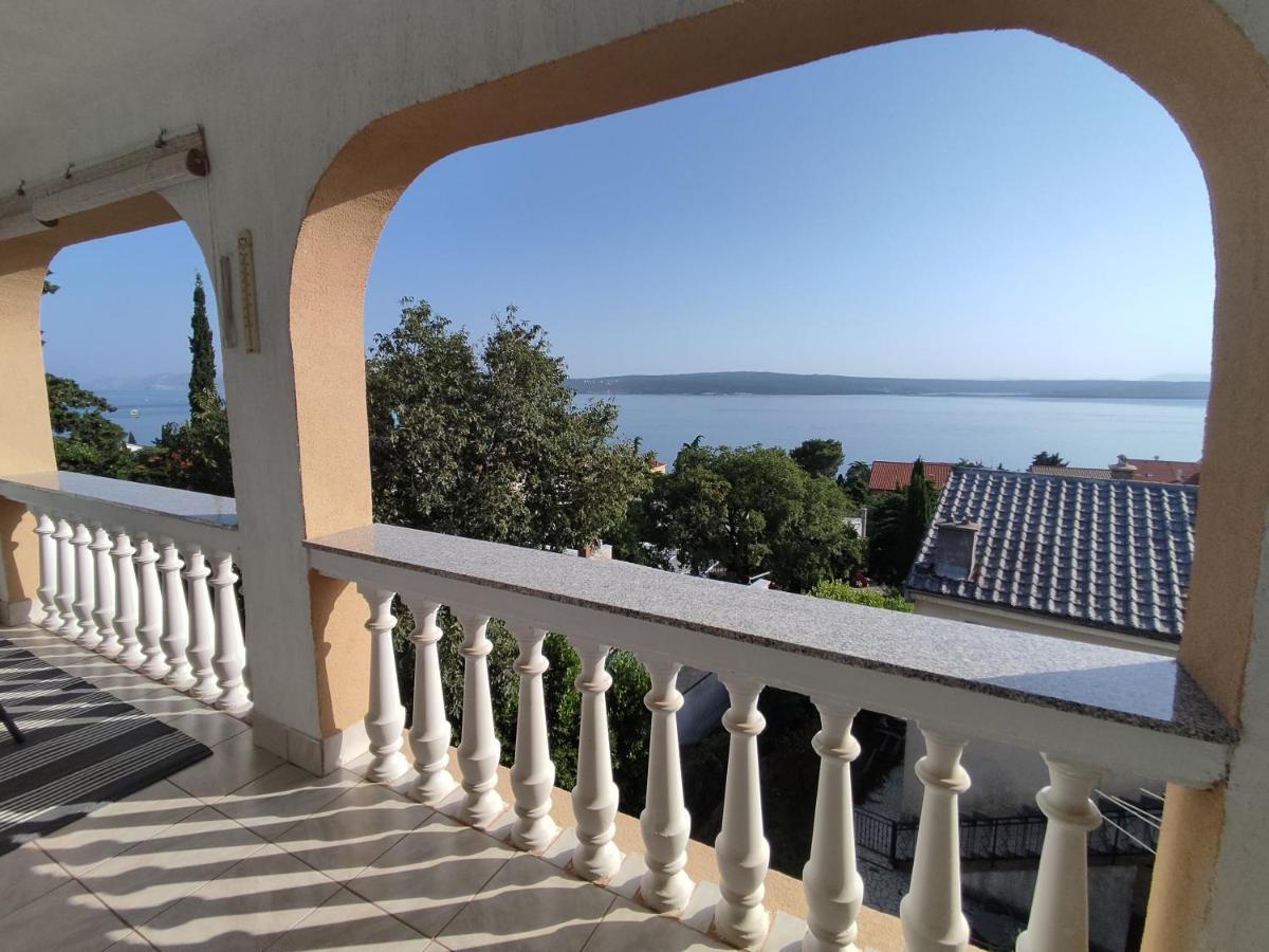 Panaramico Superior Apartments Lili With Sea View In Dramalj Luaran gambar