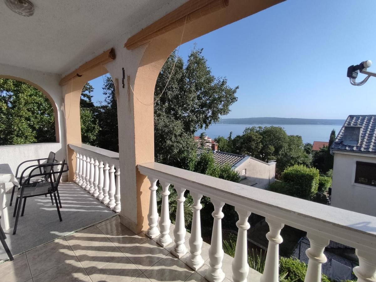 Panaramico Superior Apartments Lili With Sea View In Dramalj Luaran gambar