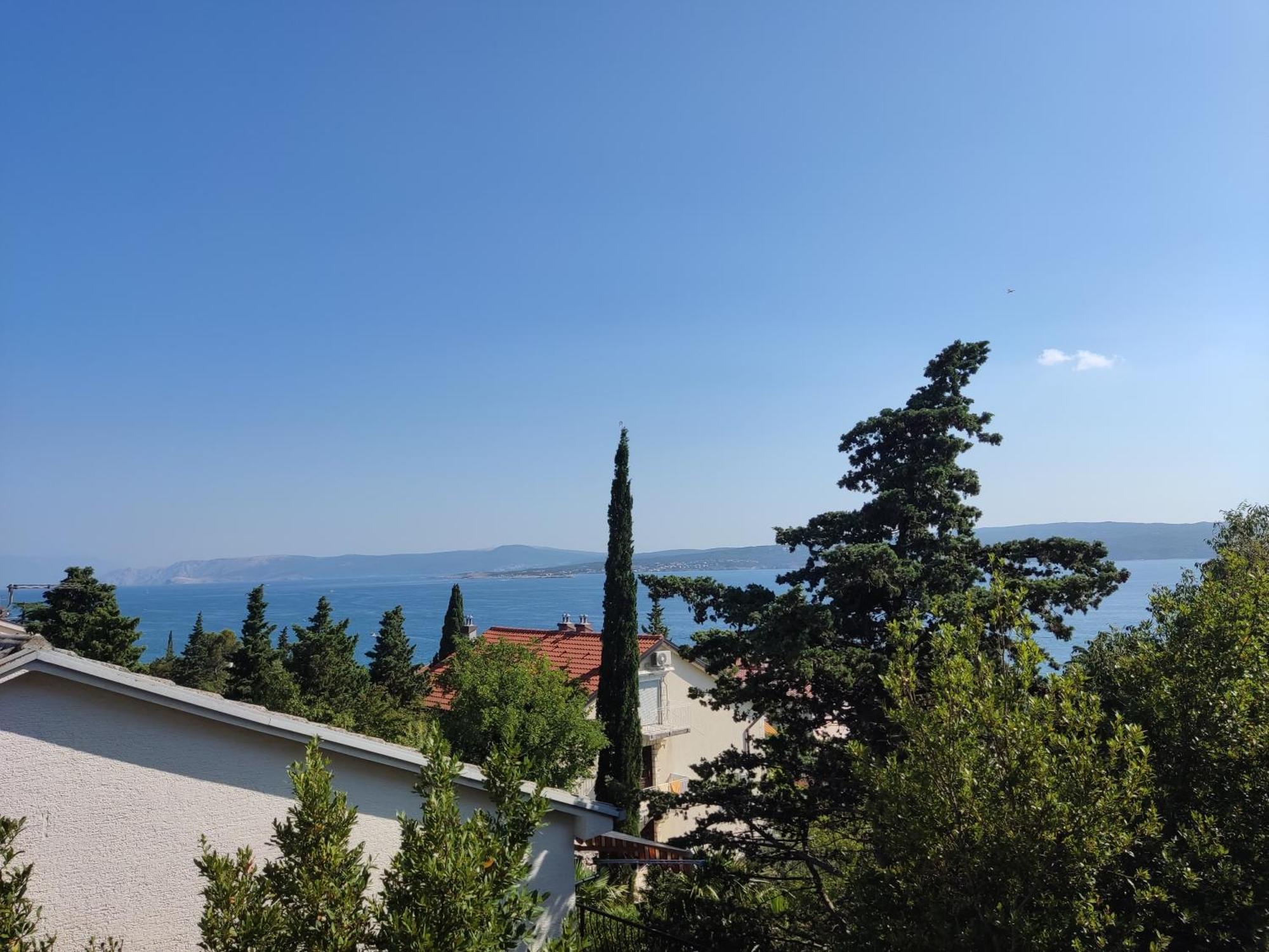 Panaramico Superior Apartments Lili With Sea View In Dramalj Luaran gambar